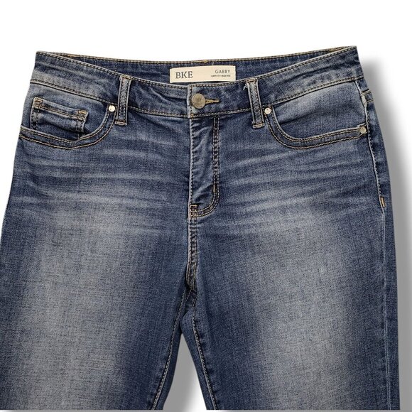BKE Gabby Jeans Womens 27 Cropped Curvy Fit High Rise - Picture 2 of 11